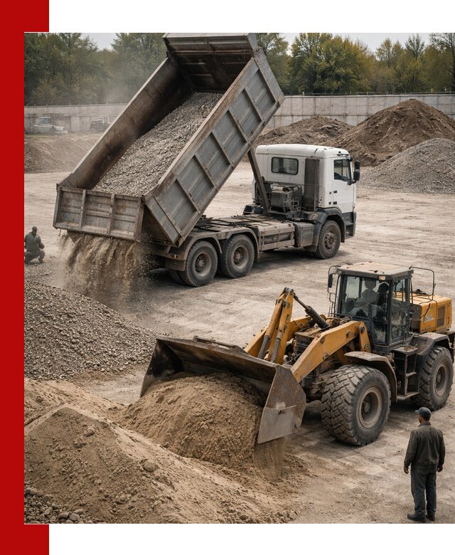 Перевозка сыпучих грузов самосвалами и бортовыми в Кургане