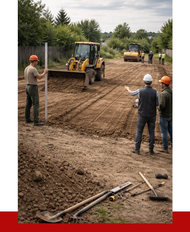 Планировка участка грунтом в Кургане от 4639 р ПРОНЕРУДКрг