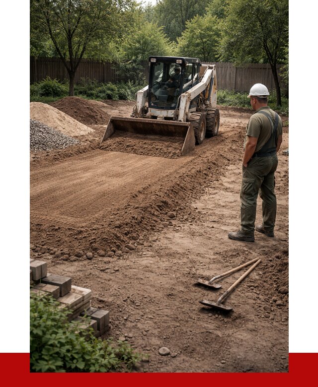 Выравнивание участка под ключ в Кургане от 3608 р. | ПРОНЕРУДКрг